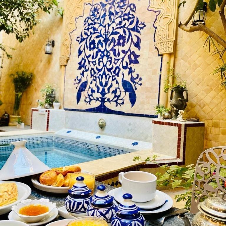 Les Bains De Fez Tara Bed & Breakfast Екстериор снимка